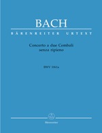 J.S.BACH Concerto a due Cembali (riduzione)