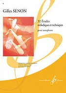 32 Etudes melodiques et techniques (pour saxophon