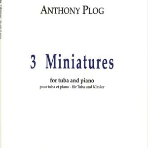 3 Miniatures for tuba and piano