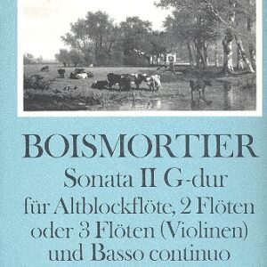 DE BOISMORTIER Sonata II in Sol op. 34/2