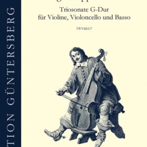 Triosonata G Major TWV 42:G7 (vl,vc,bc). Partitur