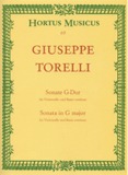 TORELLI Sonata in sol maggiore per violoncello