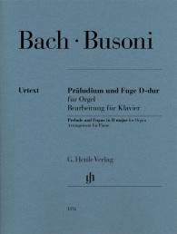 BACH Prelude and Fugue in D major for Organ BWV532. For piano. Henle