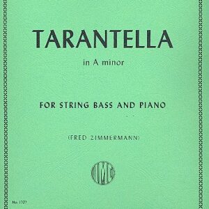 Tarantella in A minor for String Bass and Piano