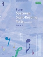 Piano Specimen Sight-Reading Tests (from 2009) Gr