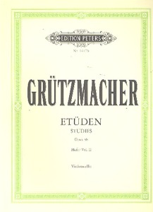 GRUTZMACHER Studi per violoncello op. 38 vol. 2. Peters
