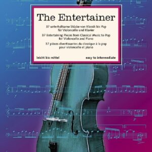 The Entertainer. 37 pieces for violoncello and piano