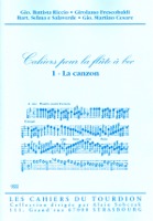 Cahier pour la flute à bec 1: La canzon. Per flau