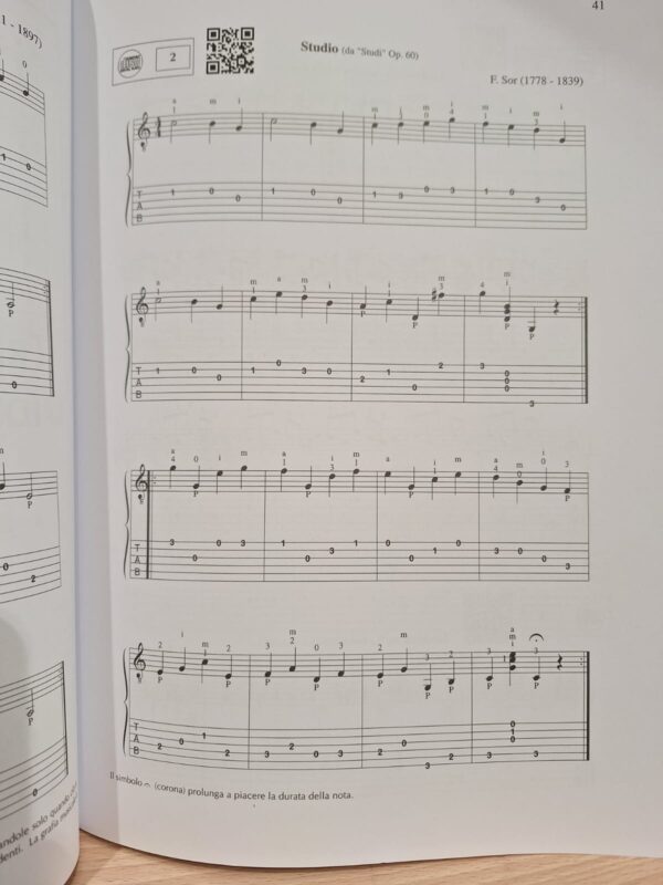 FABBRI Chitarrista Classico autodidatta. Carisch - immagine 4