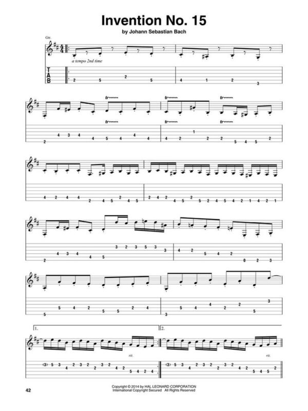 BACH Two-Parts Inventions (Invenzioni a due voci) for guitar and mandolin - immagine 2