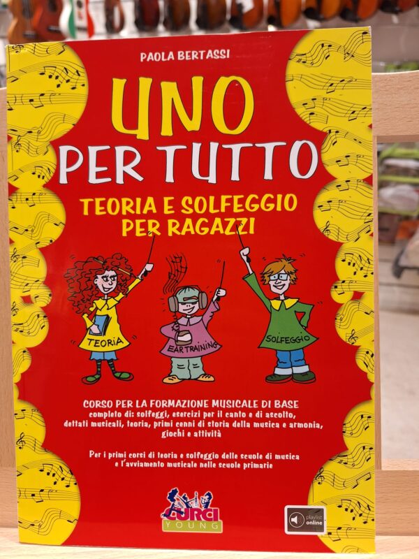 BERTASSI Uno per tutto. Teoria e solfeggio per ragazzi. Curci - immagine 2