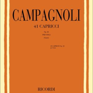 campagnoli-41-capricci-per-viola-ricordi