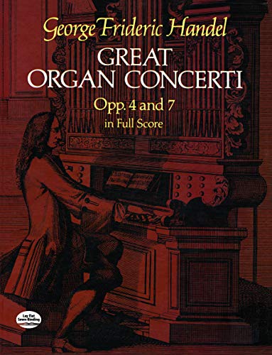 HANDEL Great Organ Concerti opp. 4 and 7 in full score