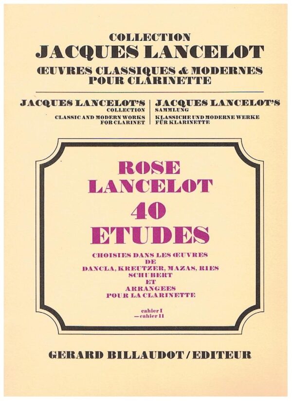 rose-lancelot-40-studi-clarinetto-volume-2-billaudot