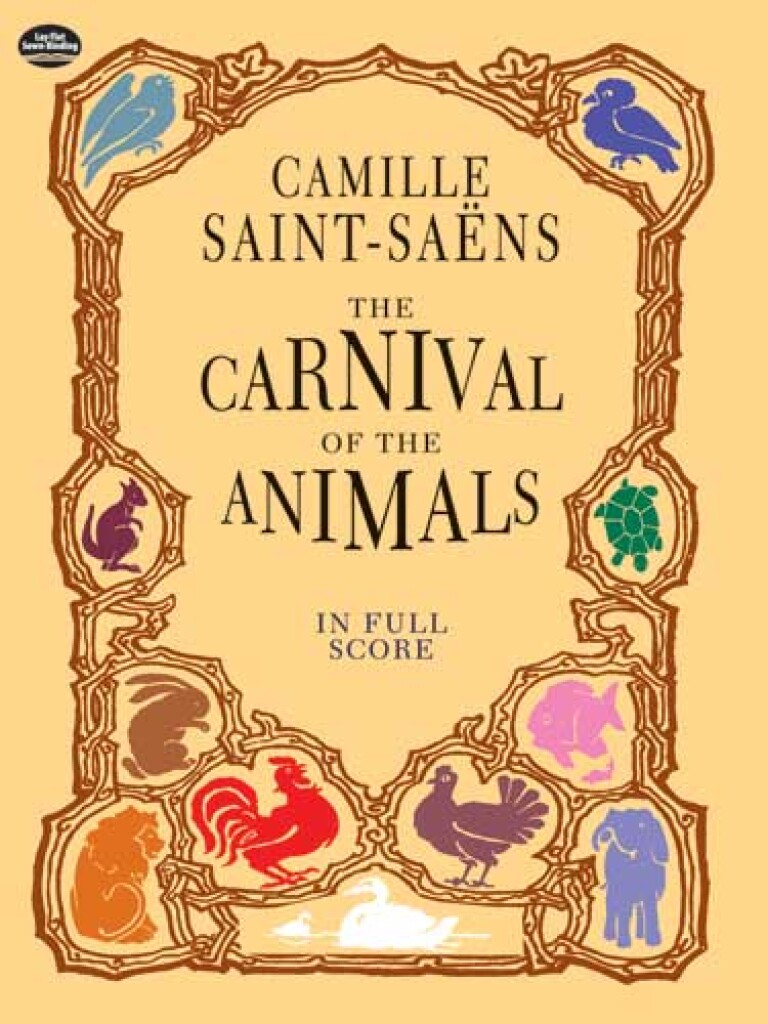 SAINT-SAENS Il Carnevale degli Animali. Partitura Dover - La Stanza della  Musica