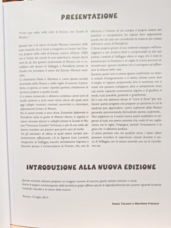 TACCONI-FRACASSI Solfeggio Step by Step tra le note. Metodo graduale. Rugginenti Editore - immagine 3