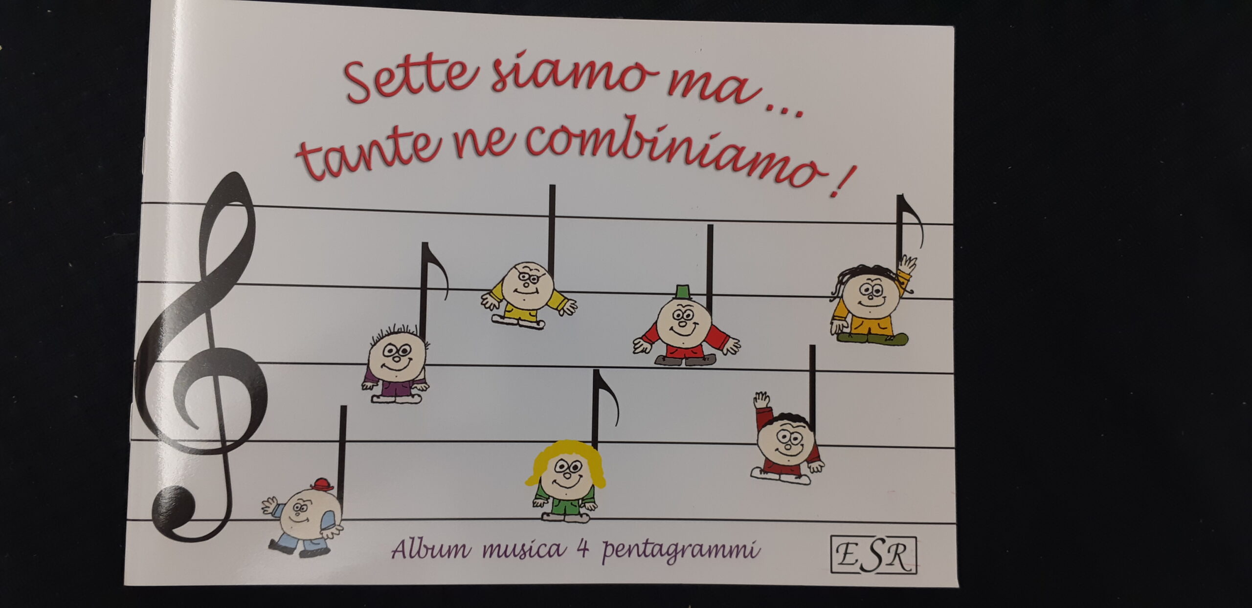 Quaderno pentagrammato per bambini - La Stanza della Musica