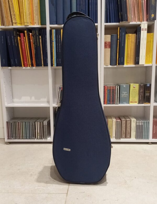 Custodia rigida per mandolino, marca Dogal, esterno in cordura Blu