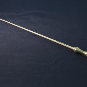 Bacchetta Mollard per direzione d'orchestra cm 35, serie Lancio L14SWCF, silver