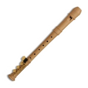 Flauto dolce Mollenhauer soprano in DO, in pero
