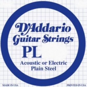Corda singola D'Addario 008 per chitarra acustica (o elettrica)