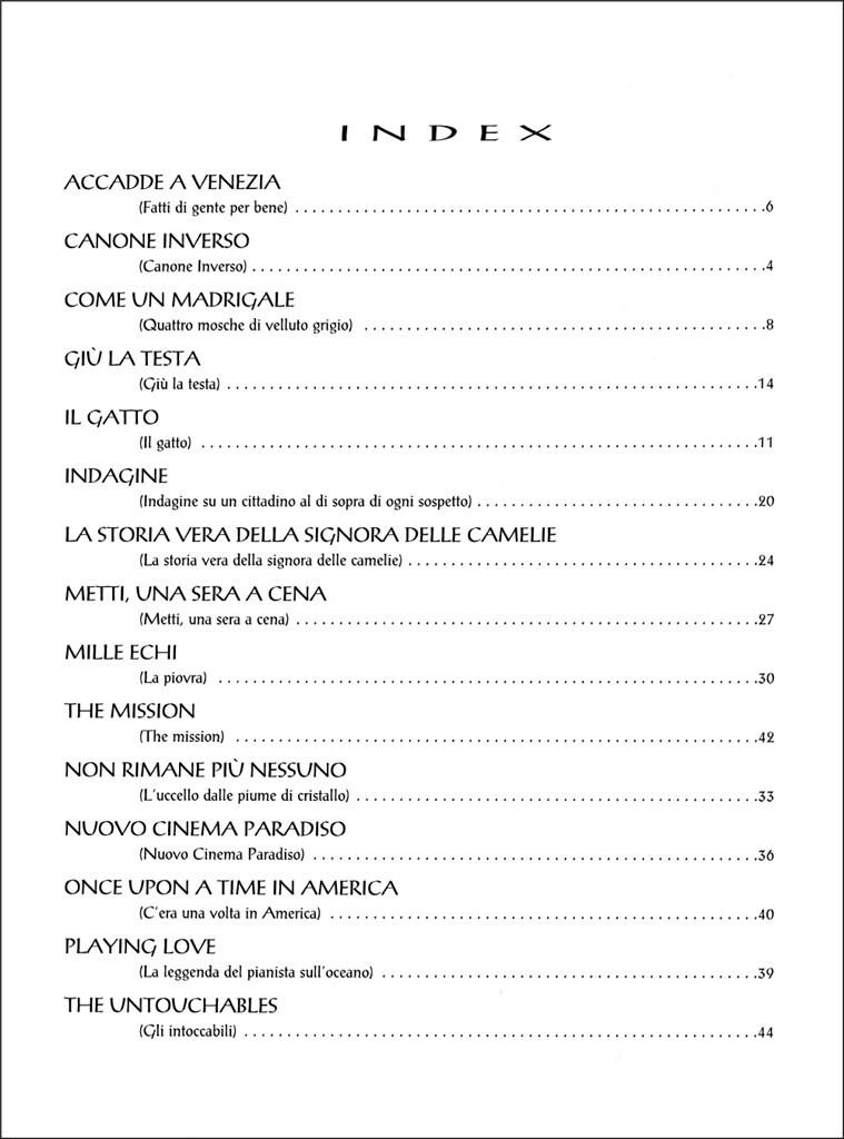 Ennio Morricone Spartiti Pianoforte: 16 Canzoni Famose Per Musica Da Film  (Italian Edition)