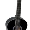 Chitarra classica 1/4 serie Gewa Pure, colore nero - immagine 4