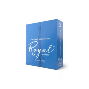 Ancia (n. 3) per Sax Soprano Rico Royal, filed. Scatola da 10 pezzi