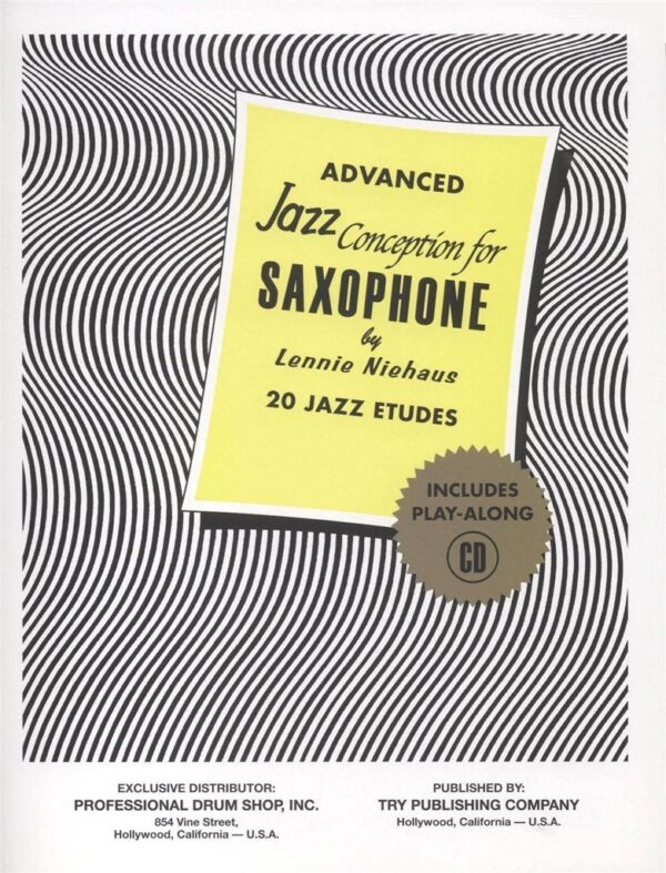 LENNIE NIEHAUS Advanced Jazz Conception. Try Publishing