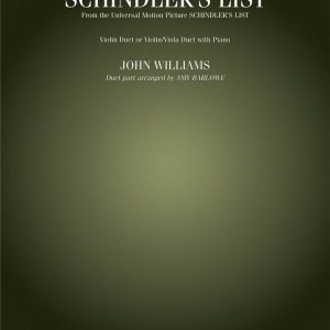 JOHN WILLIAMS Theme from Schindler's List (Violin Duet or Violin and Piano)