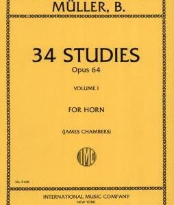 muller-34-studies-op-64-french-horn-volume-1-imc