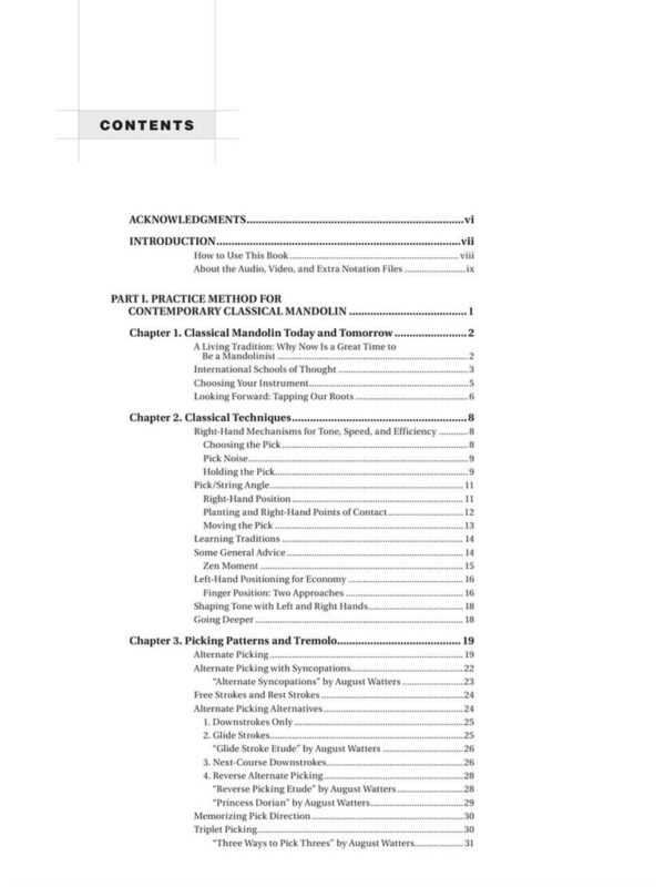 WATTERS Exploring Classical Mandolin. Berklee Press. Hal Leonard - immagine 5