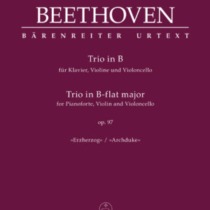 beethoven-trio-opera-97-archduke-barenreiter