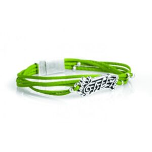 braccialetto-verde-pentagramma