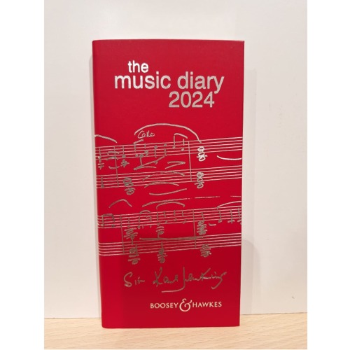 music-diary-2024-rossa