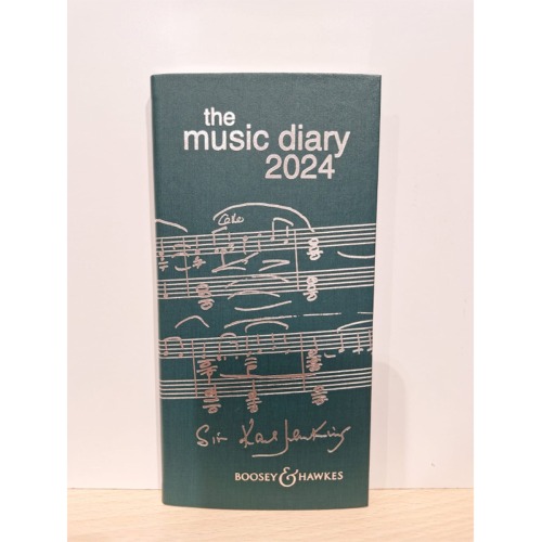 music-diary-2024-verde
