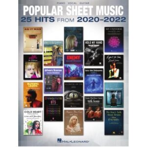 popular-sheet-music-25-hits-2020-2022-piano-vocal-guitar