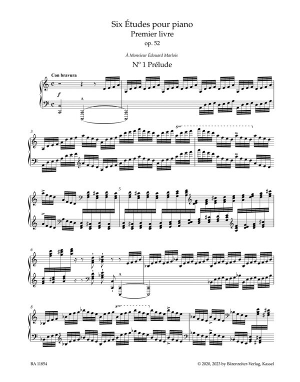 saint-saens-sei-studi-pianoforte-opera-52-barenreiter-esempio
