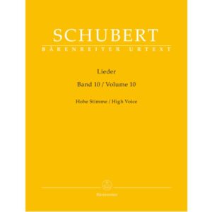 schubert-lieder-10-high-voice-barenreiter