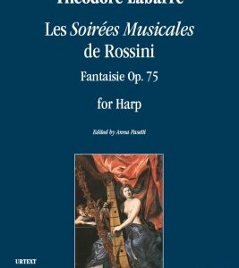 LABARRE "Les Soirees Musicales De Rossini" Fantaisie op. 75 for Harp. Ut Orpheus