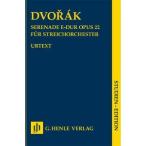 ANTONÍN DVOŘÁK Serenade E major op. 22 for String Orchestra