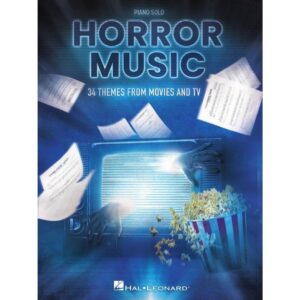 HORROR-MUSIC.-34-Themes-from-movies-and-tv.-Piano-solo