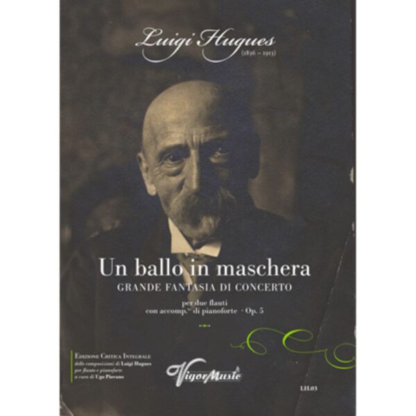 HUGUES UN BALLO IN MASCHERA PER DUE FLAUTI E PF