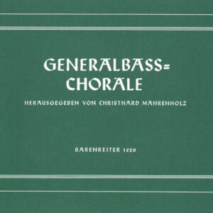 generalbass-chorale